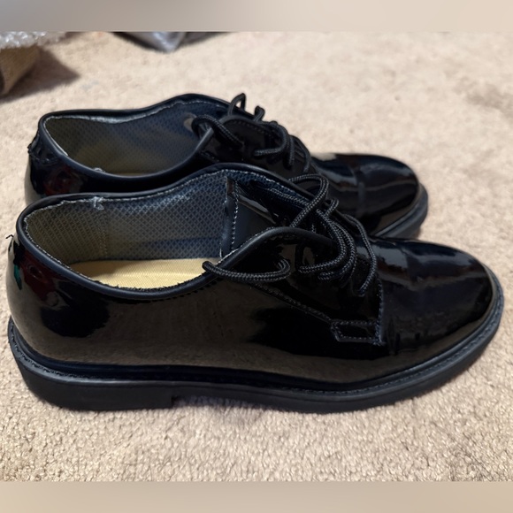 Men’s Uniform Dress Patent Oxfords - Picture 5 of 6
